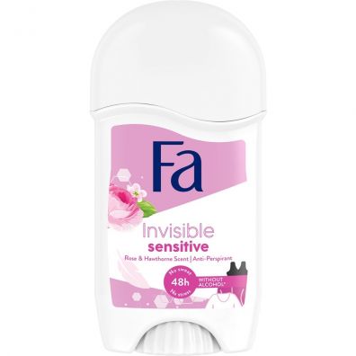 Fa Invisible Sensitive 48h antyperspirant w sztyfcie o zapachu ry i gogu 50 ml