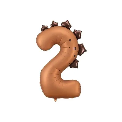 PartyDeco Balon foliowy 2 Dinozaur 92cm