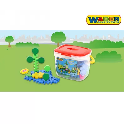WADER Polesie 51592 Klocki Flora 2 91 elementw w wiaderku