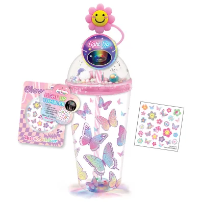 Pecoware Kubek z ozdobn� s�omk� Motylki 500ml