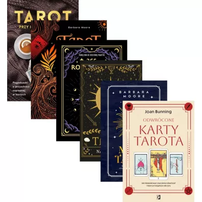 Pakiet: Tarot przy kuchennym stole, Tarot. May przewodnik, 365 rozkadw Tarota, Tarot na cay rok, Magia tarota, Odwrcone karty tarota