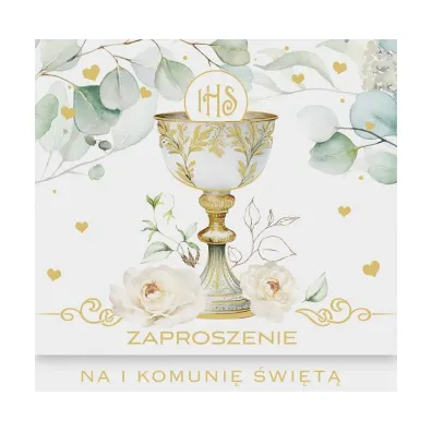 Godan Zaproszenie KW Komunia (10 szt)