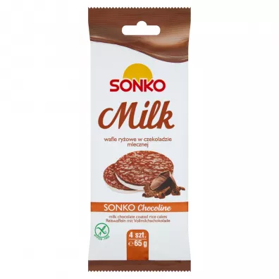Sonko Wafle ry�owe w czekoladzie mlecznej 65 g