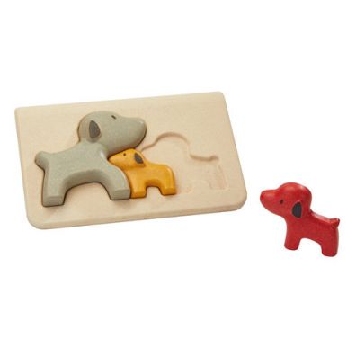 Puzzle drewniane Pieski Plan Toys
