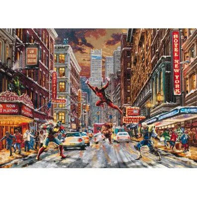 Puzzle 1000 el. PQ Thomas Kinkade Deadpool Marvel Schmidt