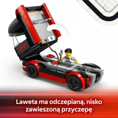 LEGO City F1® Ci�ar�wka z bolidami RB20 i AMR24 F1® 60445