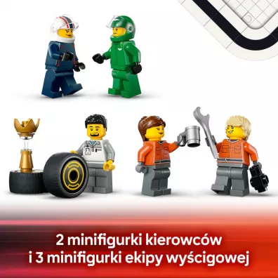 LEGO City F1® Ci�ar�wka z bolidami RB20 i AMR24 F1® 60445