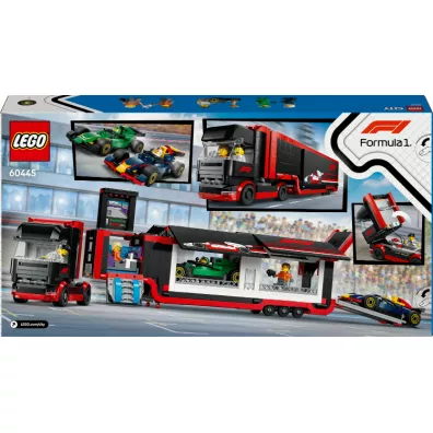 LEGO City F1® Ci�ar�wka z bolidami RB20 i AMR24 F1® 60445