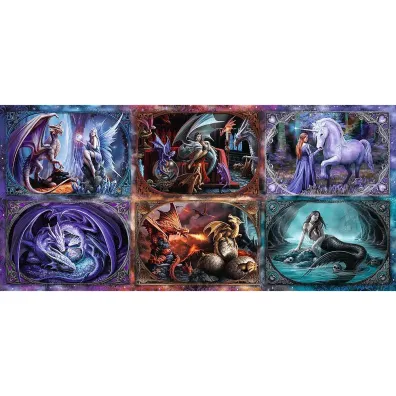 Puzzle 9000 el. Fantasy Creatures Anne Stokes Trefl