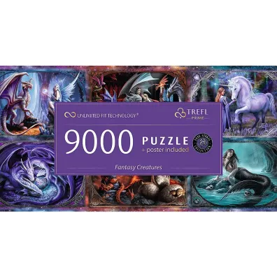 Puzzle 9000 el. Fantasy Creatures Anne Stokes Trefl