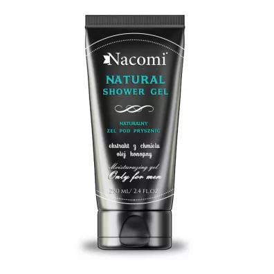 Nacomi Natural naturalny �el pod prysznic dla m�czyzn 250 ml