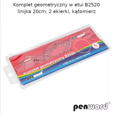 Penword Komplet geometryczny 4 elementy