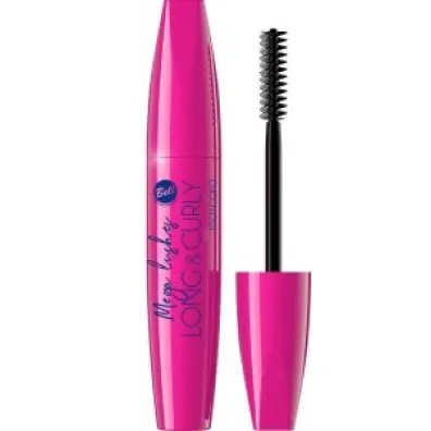 Bell Maskara do rz�s Mega Lashes Long & Curly - kolor czarny 10 g