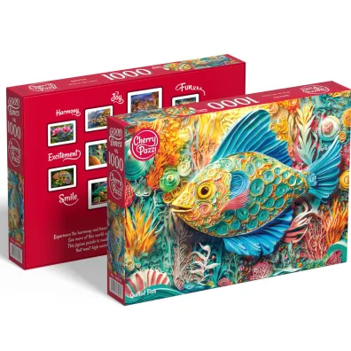 Puzzle 1000 el. Quilled Fish CherryPazzi