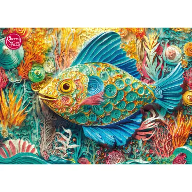 Puzzle 1000 el. Quilled Fish CherryPazzi
