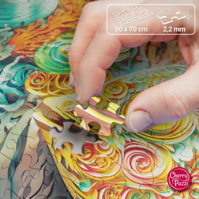 Puzzle 1000 el. Quilled Fish CherryPazzi