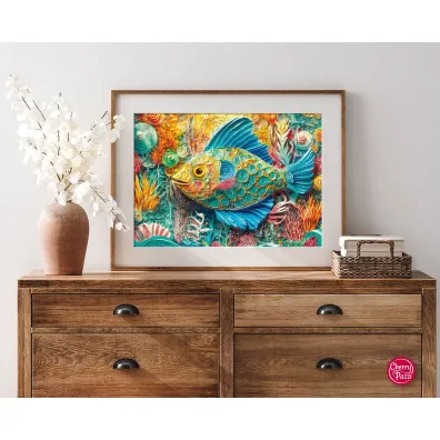 Puzzle 1000 el. Quilled Fish CherryPazzi