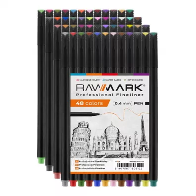 Rawmark Cienkopisy artystyczne 48 kolor�w