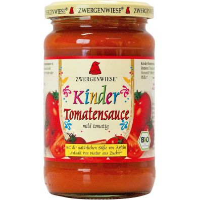 Zwergenwiese Sos pomidorowy dla dzieci bezglutenowy 350 g Bio