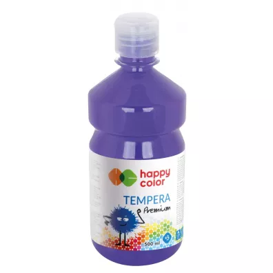 Happy Color Farba tempera Premium fioletowa 500 ml