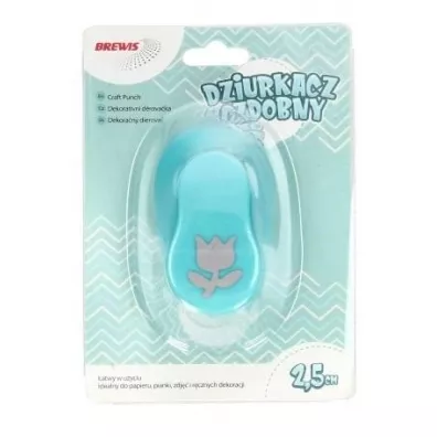 Brewis Dziurkacz ozdobny - Tulipan 2,5cm MIX