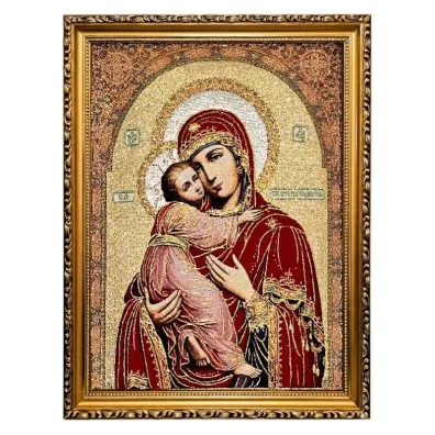 Obraz Haftowany Matka Bo�a W�odzimierska 42/32cm