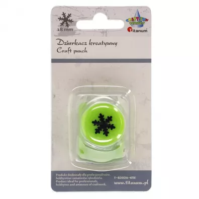 Hasta Dziurkacz z motywem P�atek �niegu 18mm