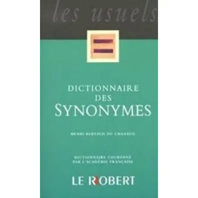 Dictionnaire poche des synonymes