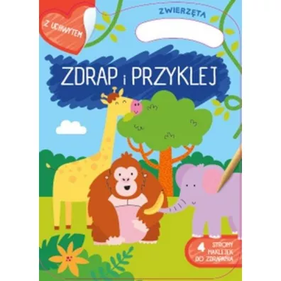 Zdrapywanki z r�czk�. Zwierz�ta
