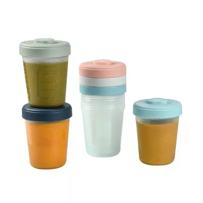 Beaba Zestaw soiczkw Clip 6 x 250 ml 6 szt.