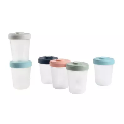 Beaba Zestaw soiczkw Clip 6 x 250 ml 6 szt.