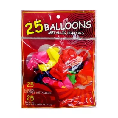 Swede Balony metalic 25 szt.