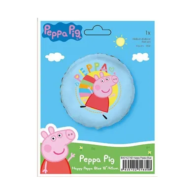 Flexmetal Balon foliowy FX Peppa blue 46cm
