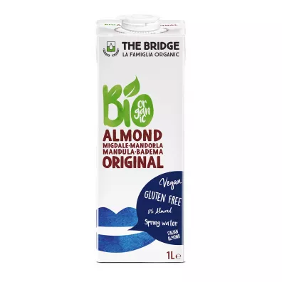 The Bridge Napj migdaowy 8% naturalny bez glutenu 1 l Bio