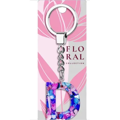 Be-Happy Gifts Brelok literka - D