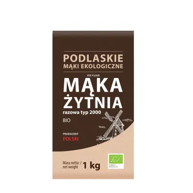 BioLife M�ka �ytnia razowa typ 2000 (uszkodzone opakowanie) 1 kg Bio