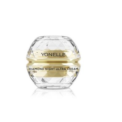 Yonelle Diamond Night Ultra Cream diamentowy krem do twarzy i ust na noc 50 ml