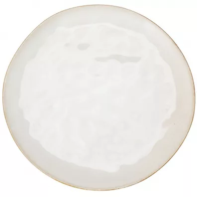 Siaki Collection Talerz obiadowy biay z brzow krawdzi 27,8 cm