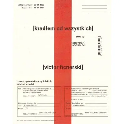 [krad�em od wszystkich] - Victor  Ficnerski