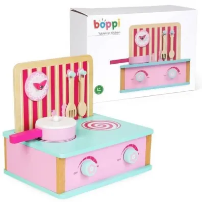Kuchenka drewniana z tablic� menu Boppi