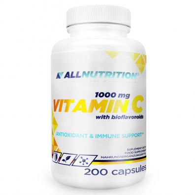 Allnutrition Witamina C z bioflawonoidami Suplement diety 200 kaps.