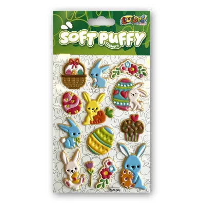 Naklejki Penmate Kolori Puffy SWPE-3202 Koszyk wielkanocny