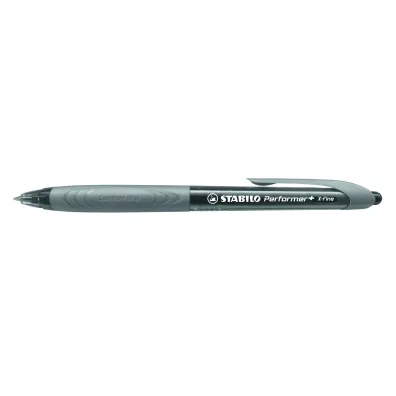 D�ugopis STABILO Performer+ XF czarny/szary