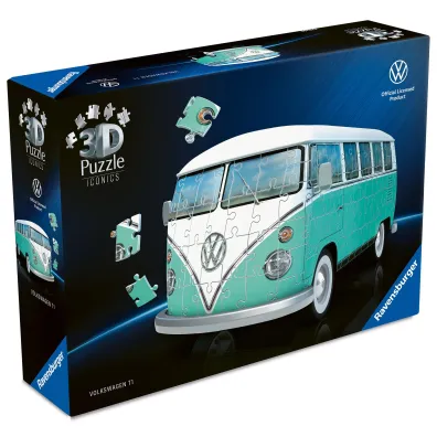 Puzzle Iconics 224 el. 3D Volkswagen T1 Ravensburger