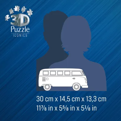 Puzzle Iconics 224 el. 3D Volkswagen T1 Ravensburger