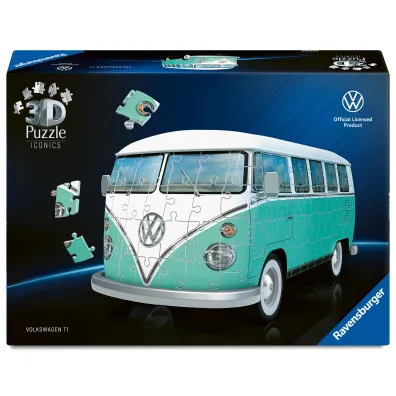 Puzzle Iconics 224 el. 3D Volkswagen T1 Ravensburger