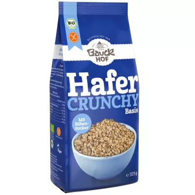 Bauck Hof Crunchy owsiane bezglutenowe 325 g Bio