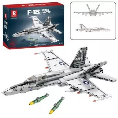 Klocki konstrukcyjne myliwiec F-16 Fighting