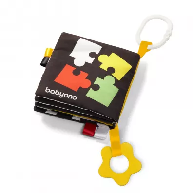 Babyono Ksi��eczka sensoryczna My Contrast Book