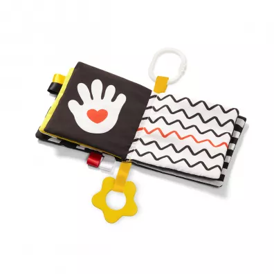 Babyono Ksi��eczka sensoryczna My Contrast Book